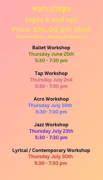 Workshops
